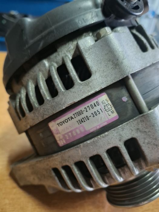 Alternator Toyota Rav 4  Avensis  2.0 D 130A  2000-2006
