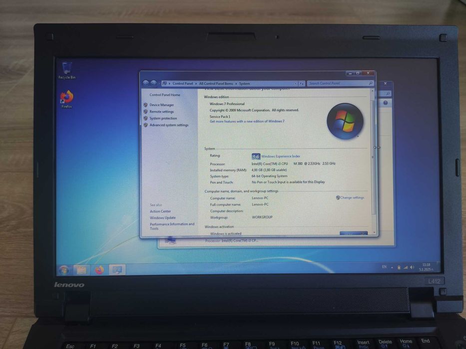 Лаптоп Lenovo ThinkPad L412