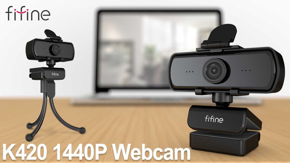 Fifine k420 2k 30fps недорогая но очень качественая