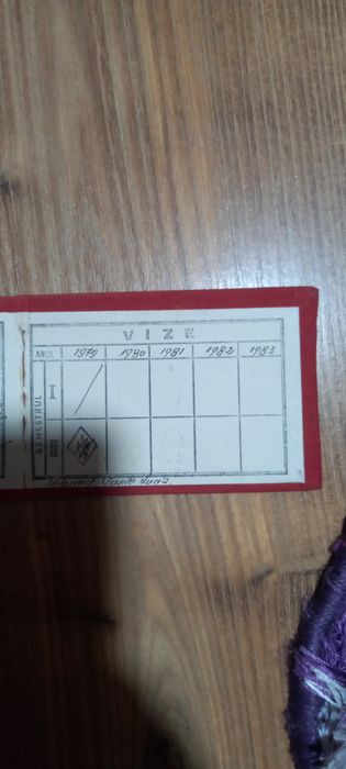 Legitimație angajat Uzina aro Câmpulung Muscel