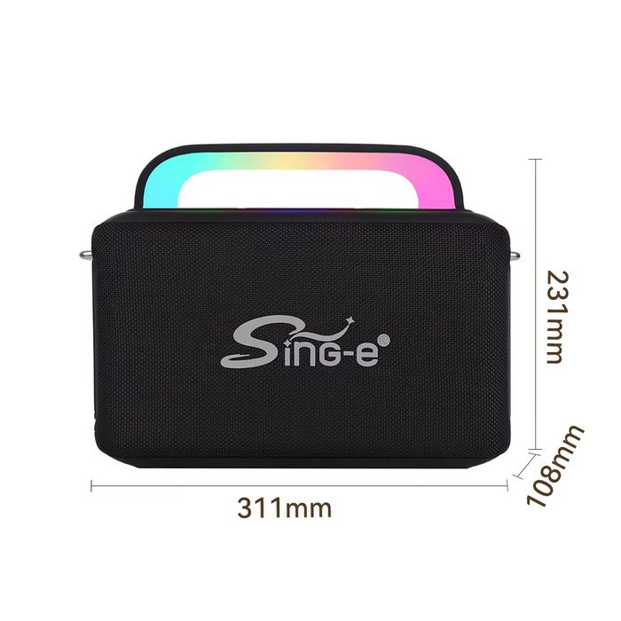 Moshniy Mega Bass Original Blutus Kalonka Sing-e ZQS V71 mAh 12000