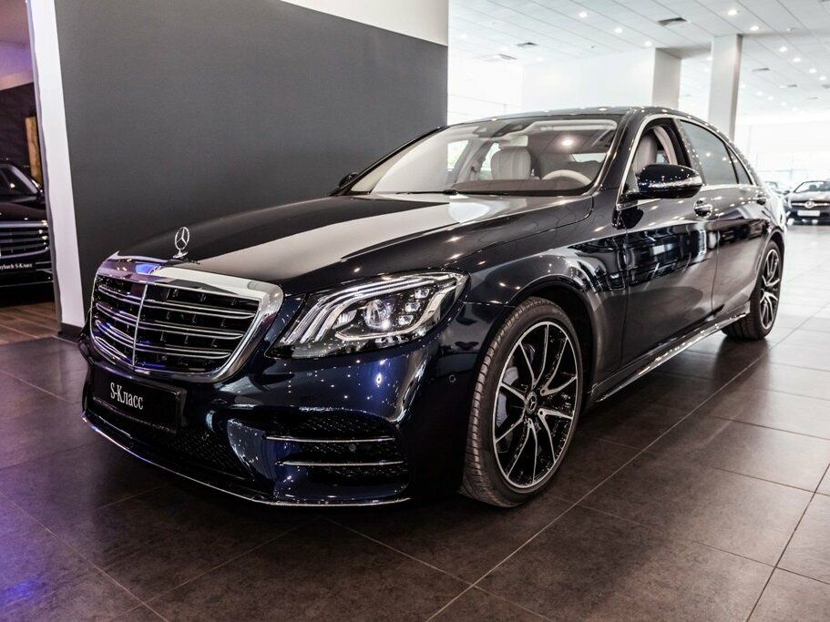 Бампер передний Мерседес W222 S450 рестайлинг