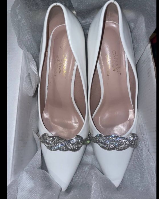 Туфли белый б/у