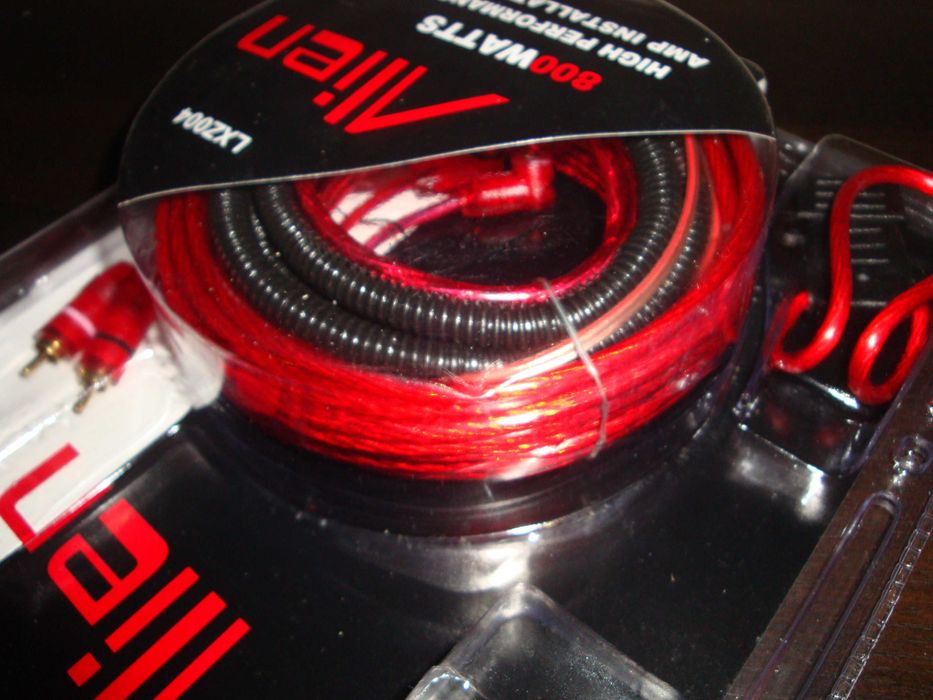 kit complet cabluri pentru amplificator auto boxe subwoofer 800w