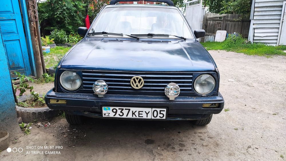 Volkswagen golf 2 салон в лс