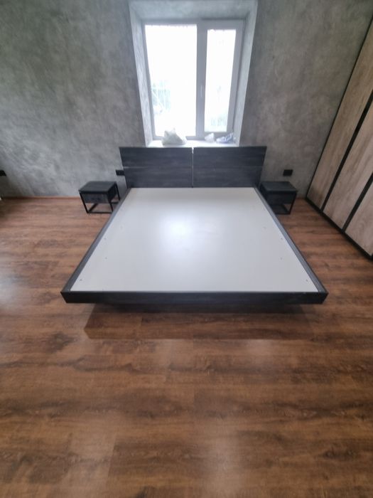 Кровать в стиле лофт