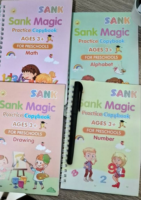 Set carti cu pix magic