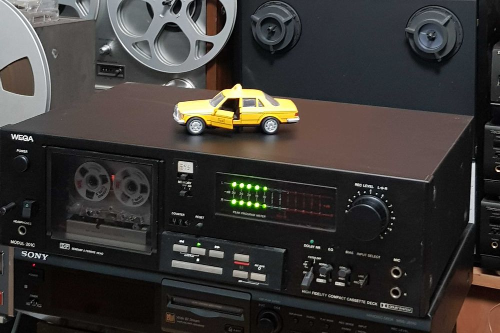 Casetofon Deck Audio Natural Sound Stereo Vintage SONY WEGA 301C