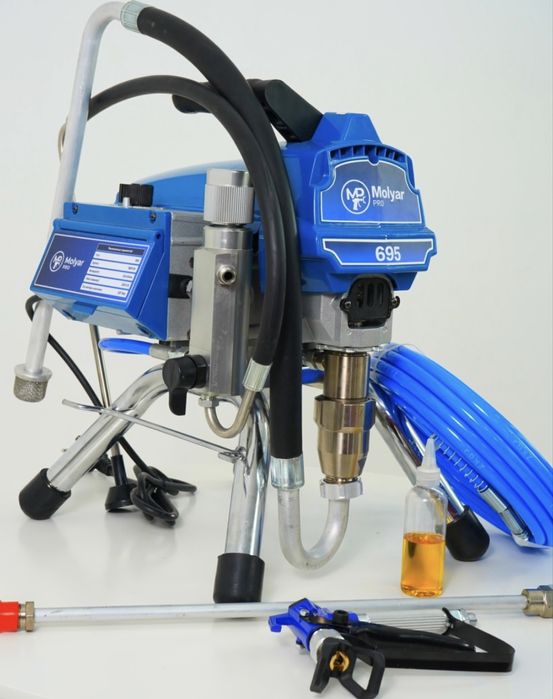 Безвоздушный распылитель краски