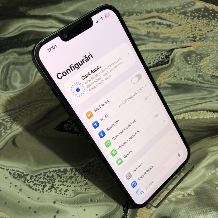 iPhone 13 100% 128GB baterie-21 încărcări,impecabil