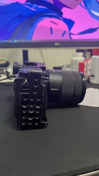 Sony a6400 с клеткой от andoer