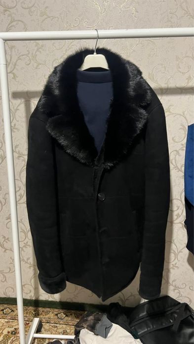 Мужской дубленка