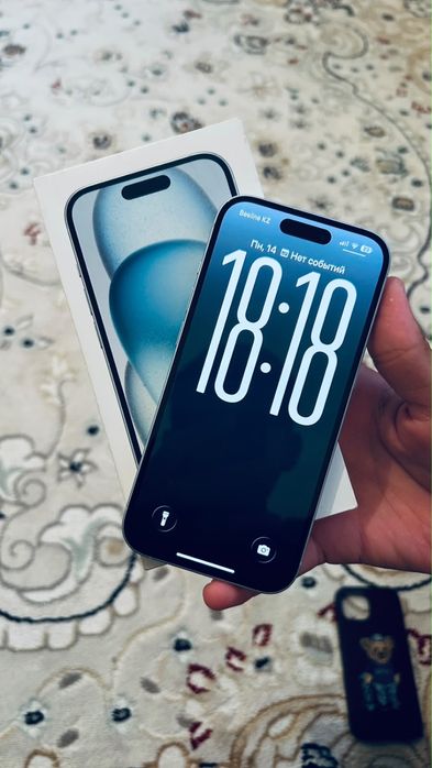 Iphone 15 синий 128/79 идеал