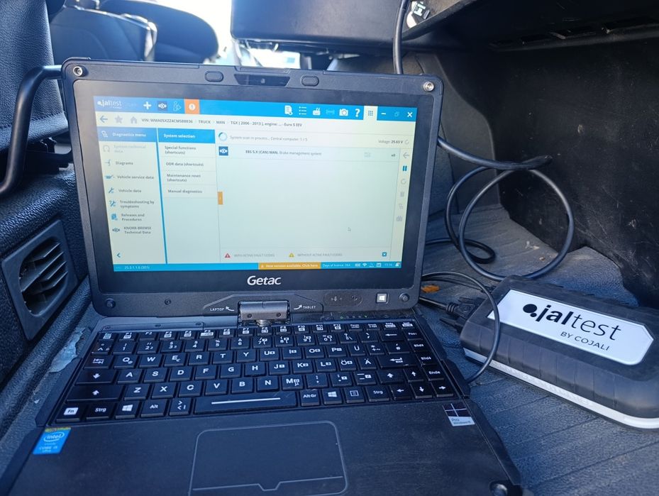 Service mobil electrica camioane man diagnoza tester  Man