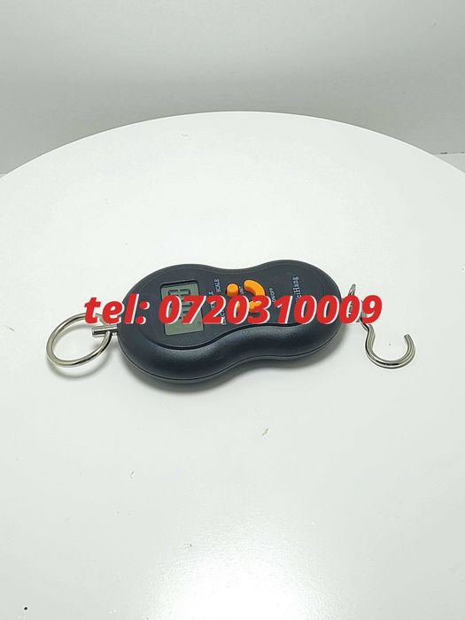 Aparat Digital De Mana Cu Carlig  50kg  Ecran Lcd Iluminat