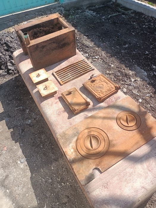 Комплект б/у для кирпичной печи.