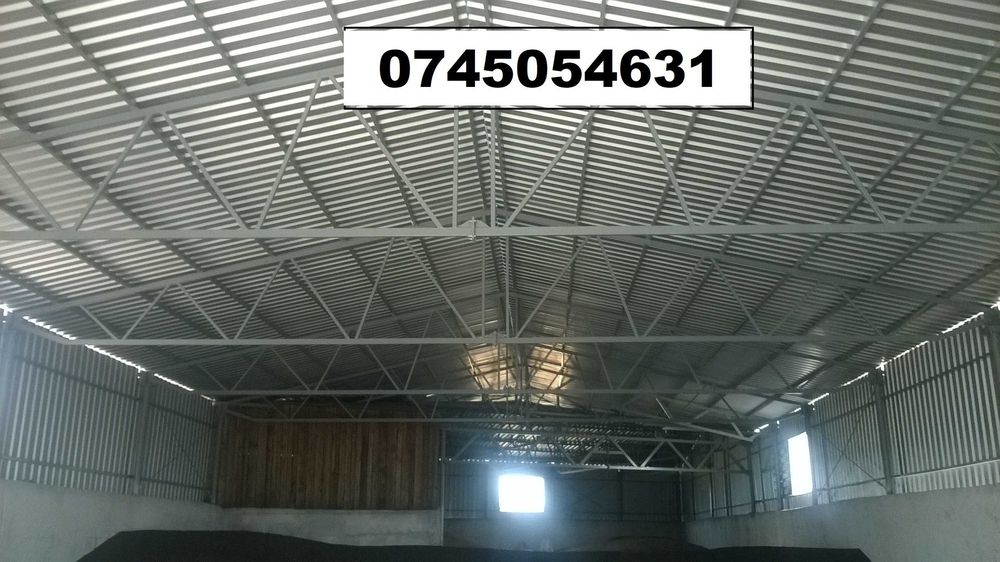 Tabla cutata trapez pt hale metalice cu folie anticondens autoadeziva