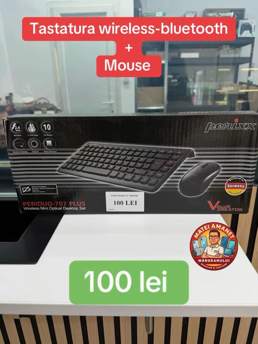 Tastatura wireless •Matei Amanet Margeanului•