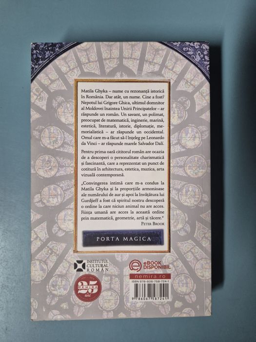 Vand carte Numărul de aur de Matila Ghyka