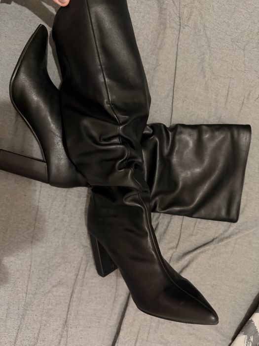 Дамски ботуши с ток