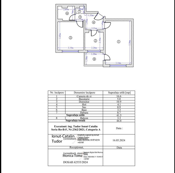 2 Camere Premium | Decomandat | 45 mp | Renovat | Titan | Pet Friendly