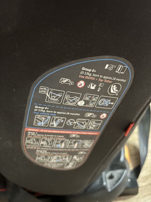 Scaun de copil pentru masina, isofix, airbag
