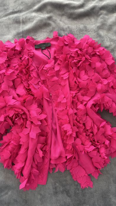 Zara красива цикламена жилетка