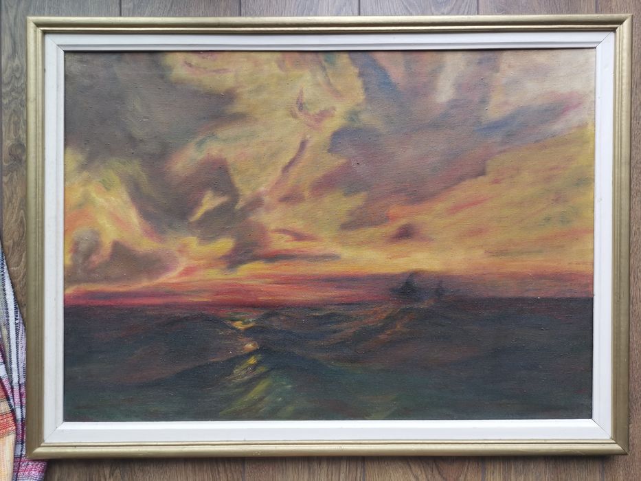 Tablou ulei pe panza răsărit/apus