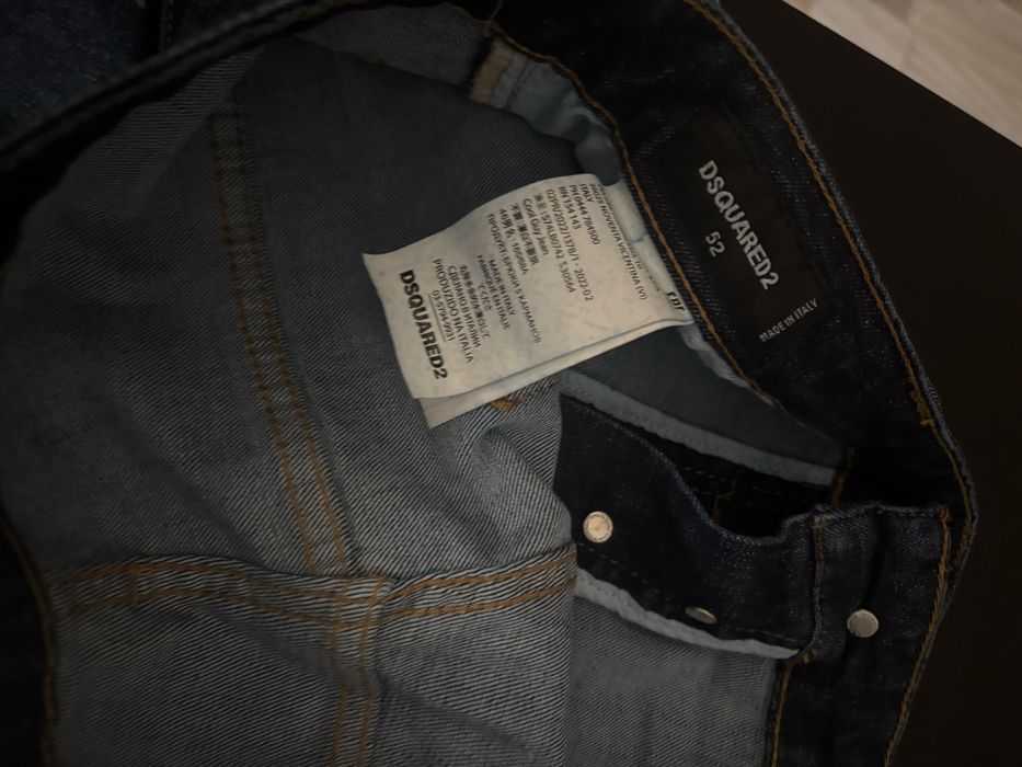 Blugi Dsquared2 , impecabili , XL , marimea 53