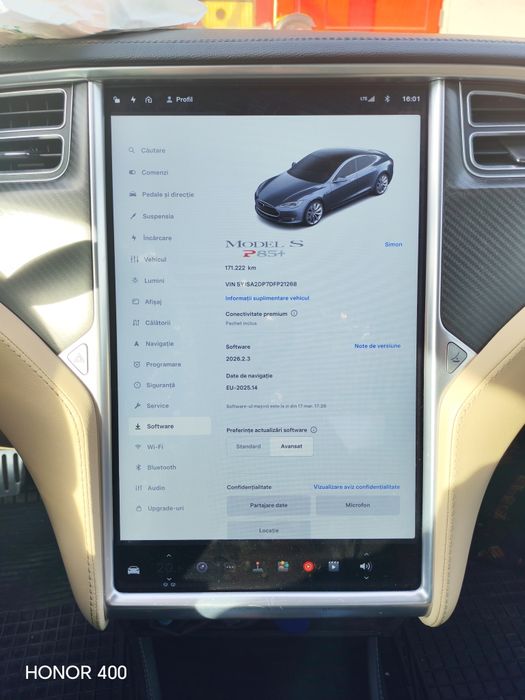 Tesla Model S P85+ Free Charge 7 locuri
