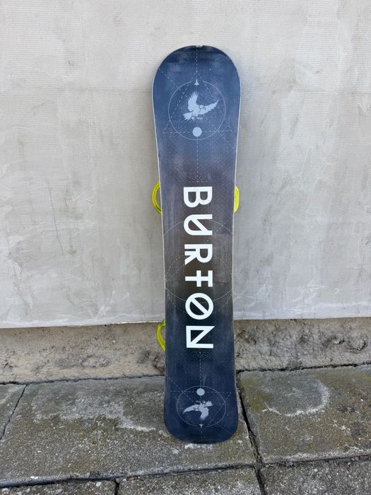 Placa snowboard Burton Process Experience 159cm cu legături Burton Custom