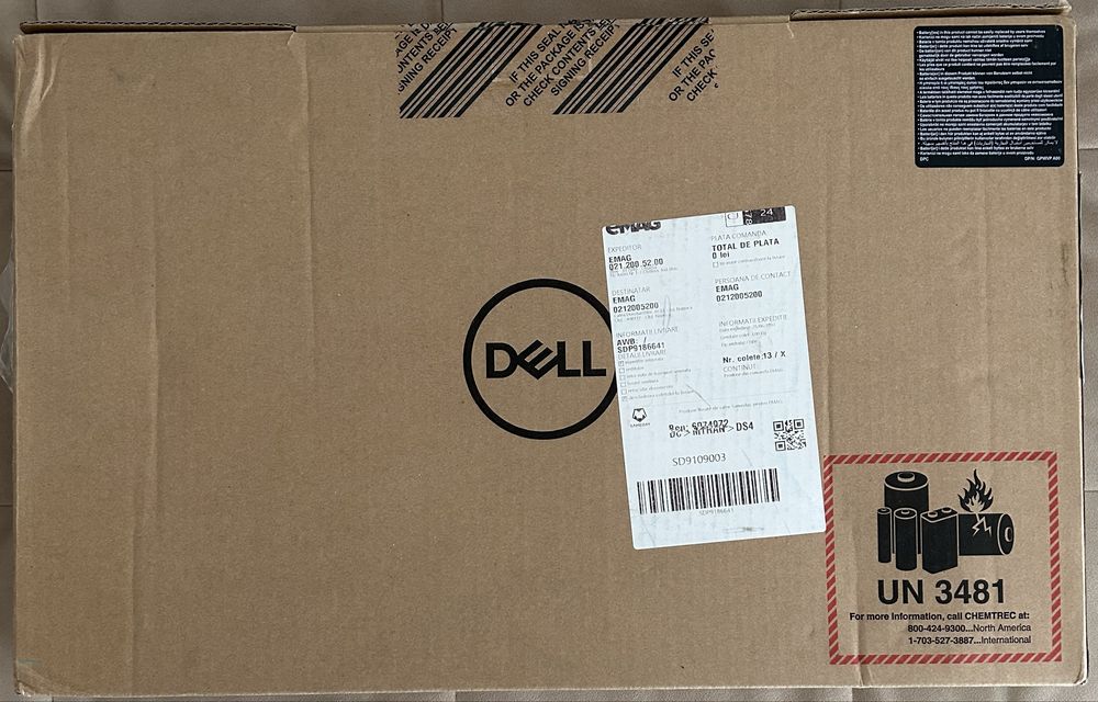 Laptop Dell Inspiron 17 5767, Intel i7, 8 GB RAM, nou sigilat