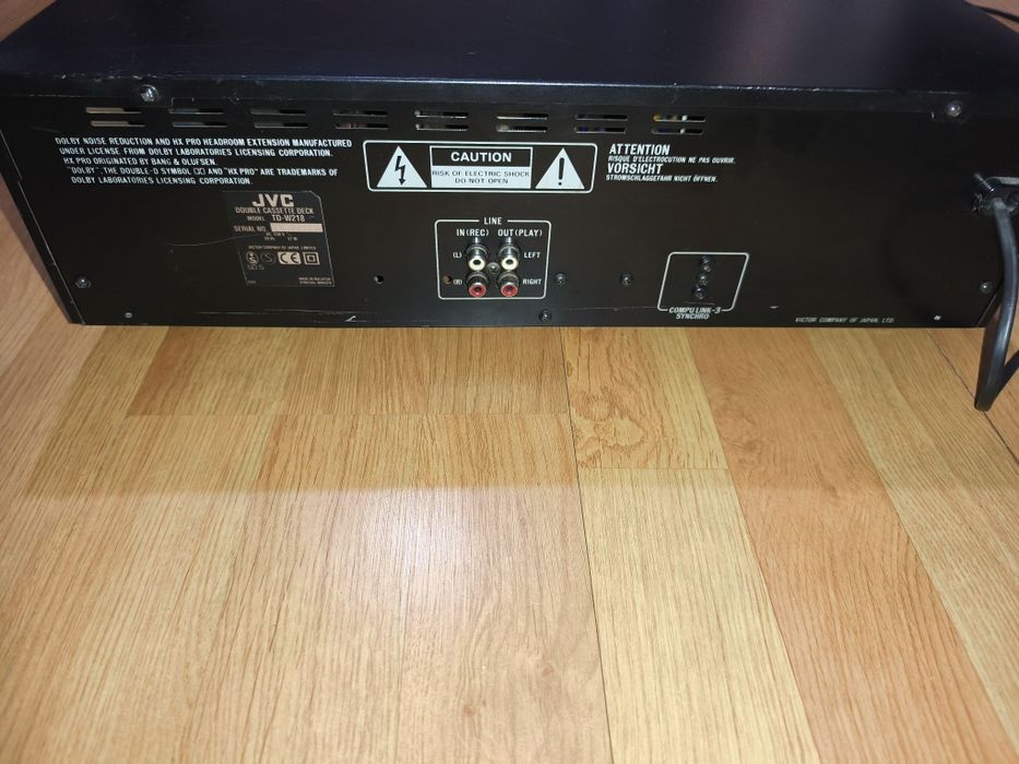 Jvc dublu Deck  TD-W218