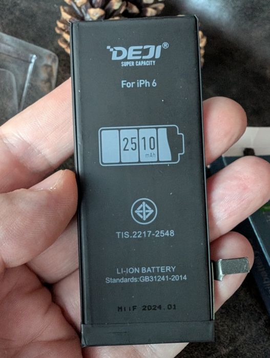 Батерия за iPhone 6. Нова. 2510 mAh.