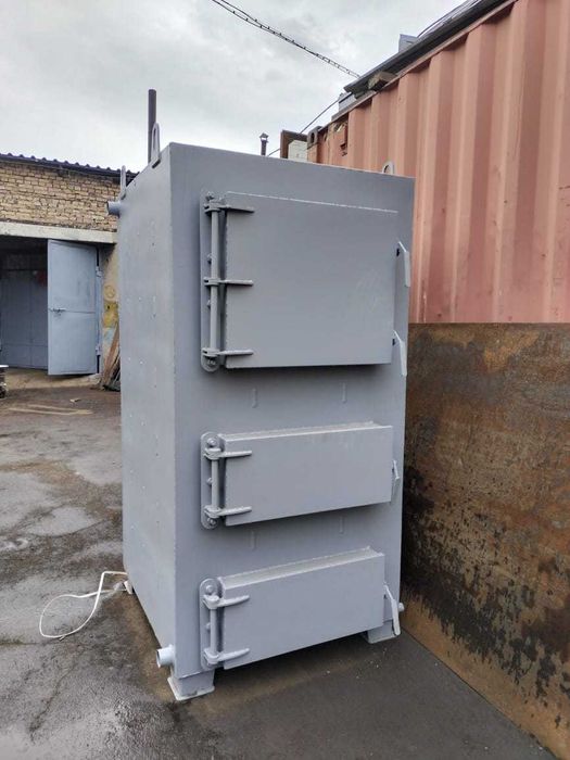 Котел 150 кВт угольный автоматический шнековый 1500 м.кв