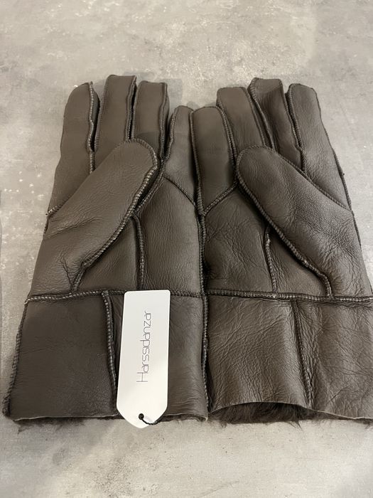 Mănuși de iarnă din piele - maro - marimi  S, M, L - noi