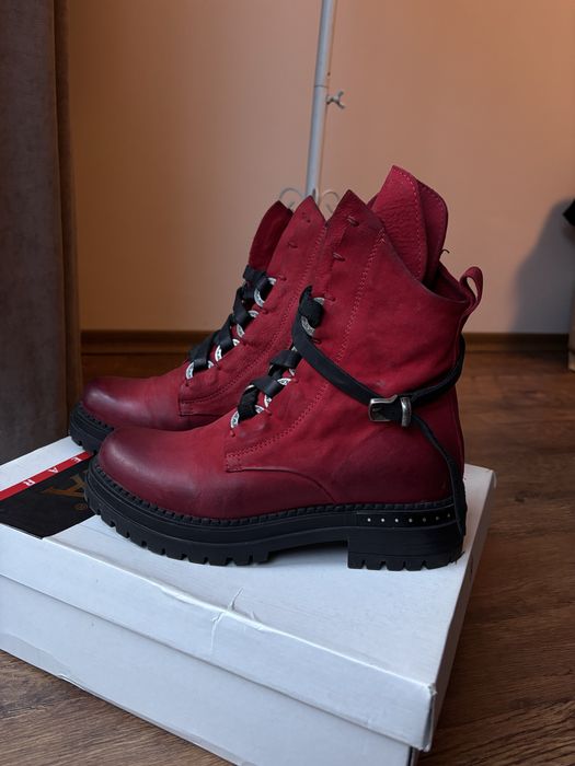 Боти естествена кожа