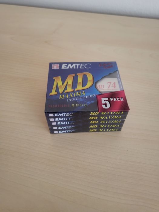 Minidisc,minidiscuri sigilate