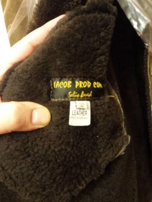 Cojoc dama din piele naturala