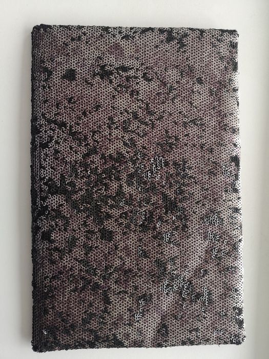 BCBGMaxAzria Harlow plic poșetă argintiu/negru, nou cu eticheta