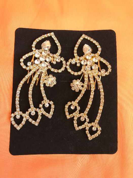 модерни фиби за бални прически с камъни&луксозни бижута за коса ТопХит