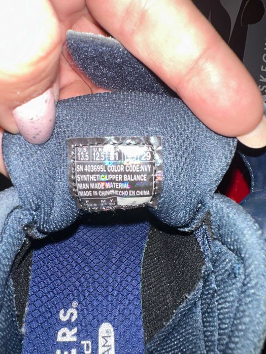 Детски маратонки Skechers 31 номер сини момче