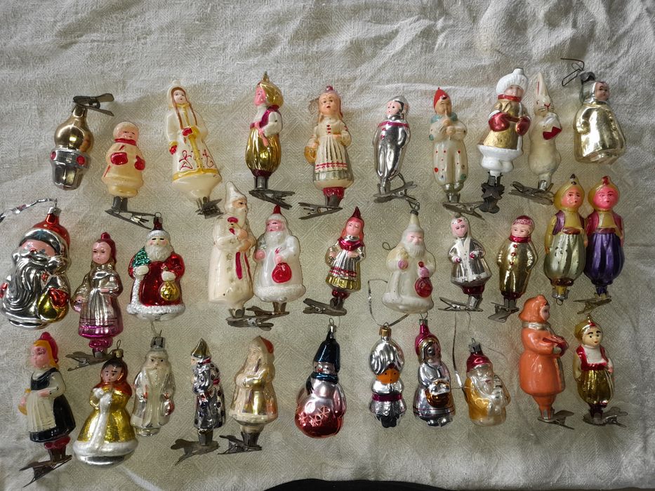 Ёлочные игрушки производства СССР