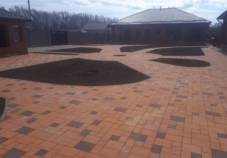 Укладка брусчатки и тратуарной плитки