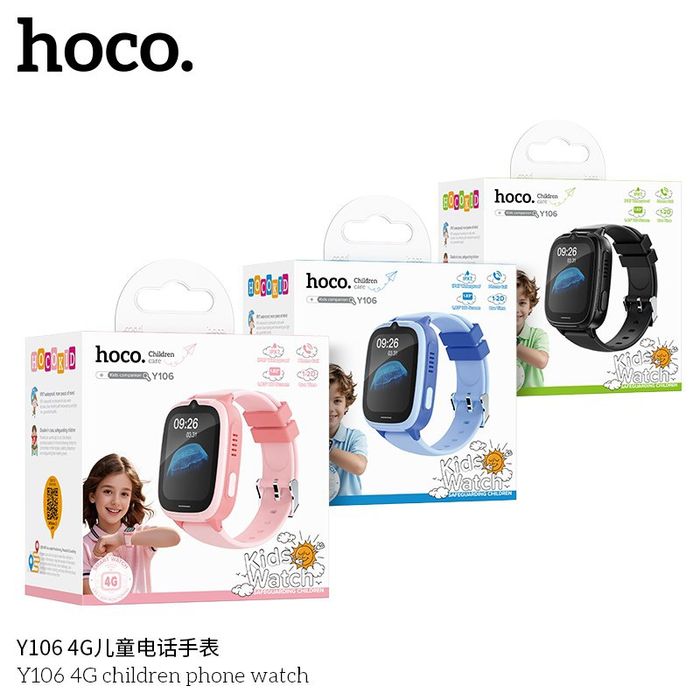 Bolalar aqilli soati Hoco Y100, Y101, Y104, Y106, Детский умные часы