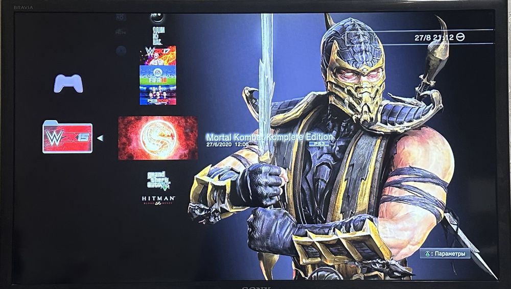 PlayStation 3 в хорошем состоянии