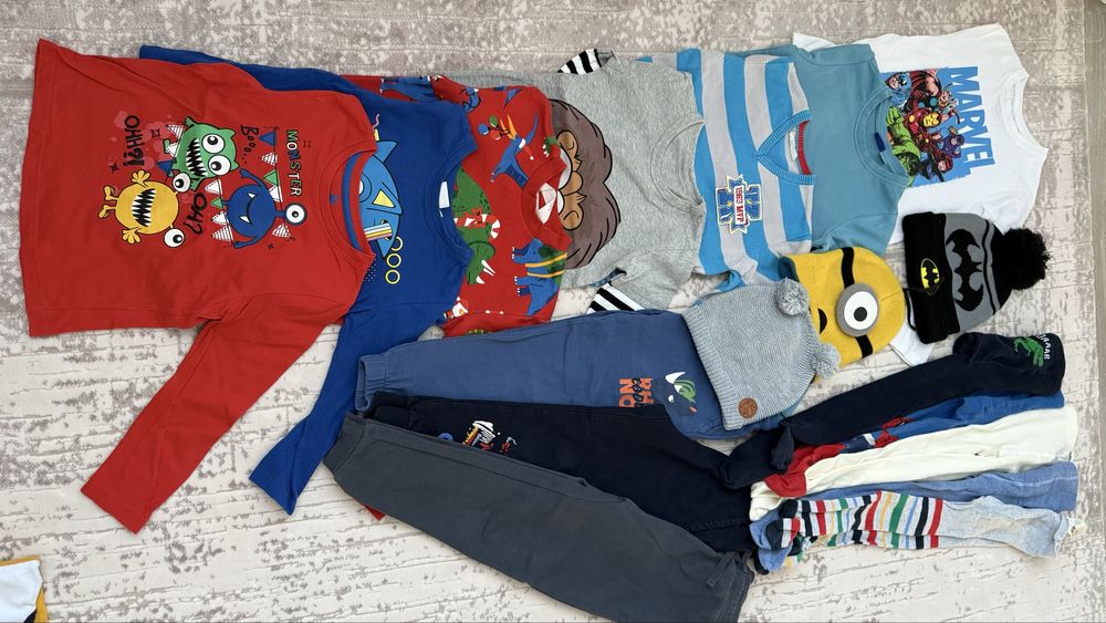 Lot haine baietel 110-116