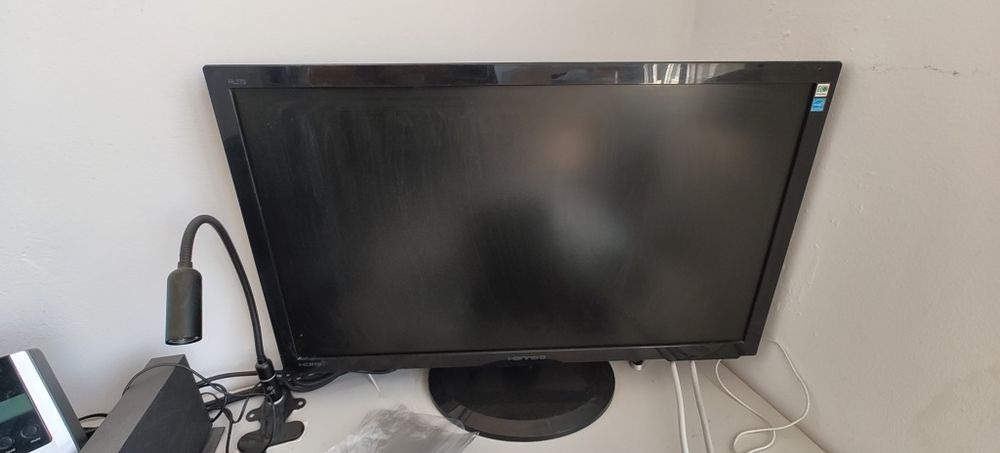 Monitor LED HANNS-G 27", Wide, Full HD, DVI, HDMI, Boxe, Negru, HL272H