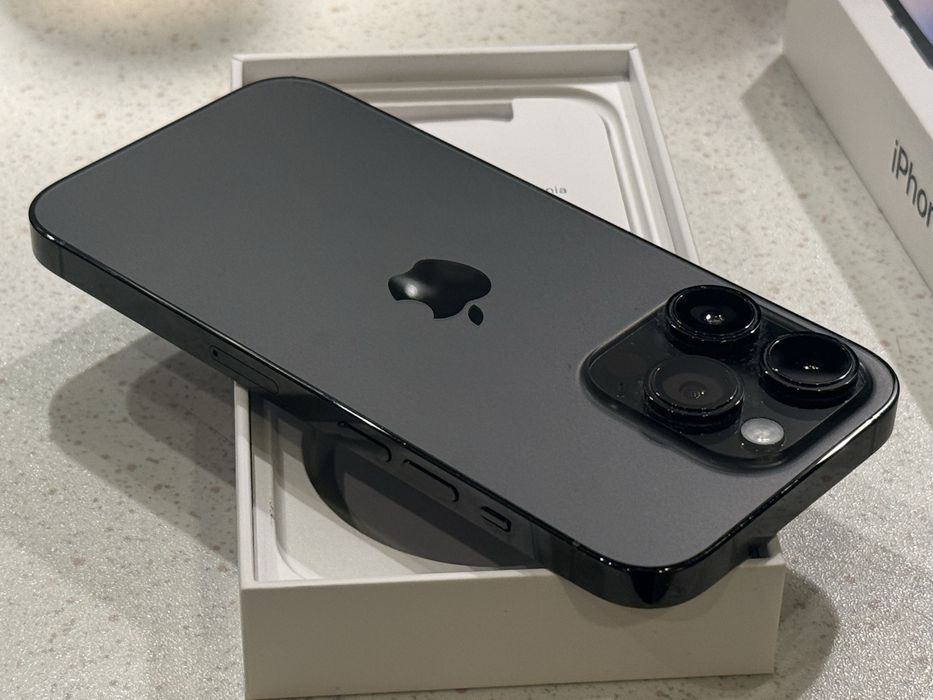 iPhone 14 Pro 128GB Black – Отличен, 100% Батерия.