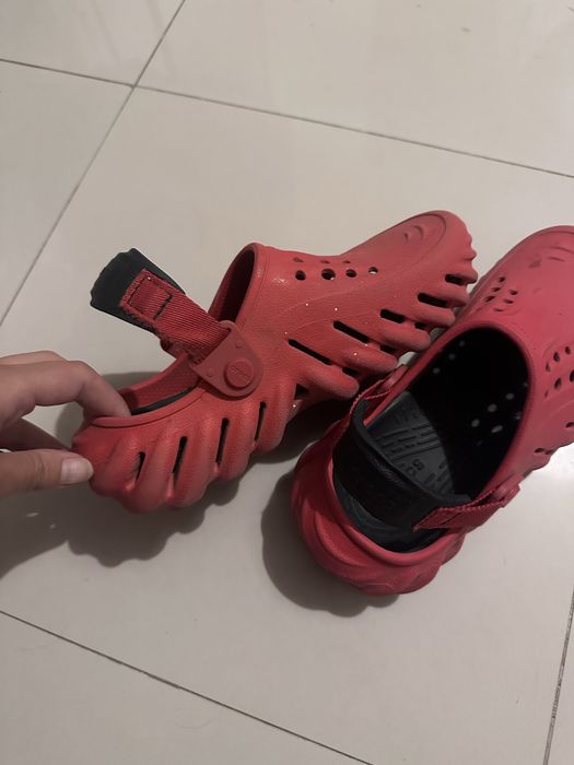 Crocs  echo clog red j2